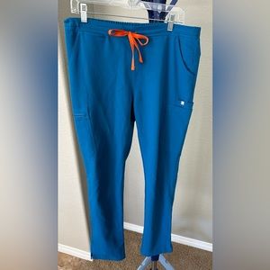 FIGS Alps Blue Yola Skinny Medium pants - limited edition color